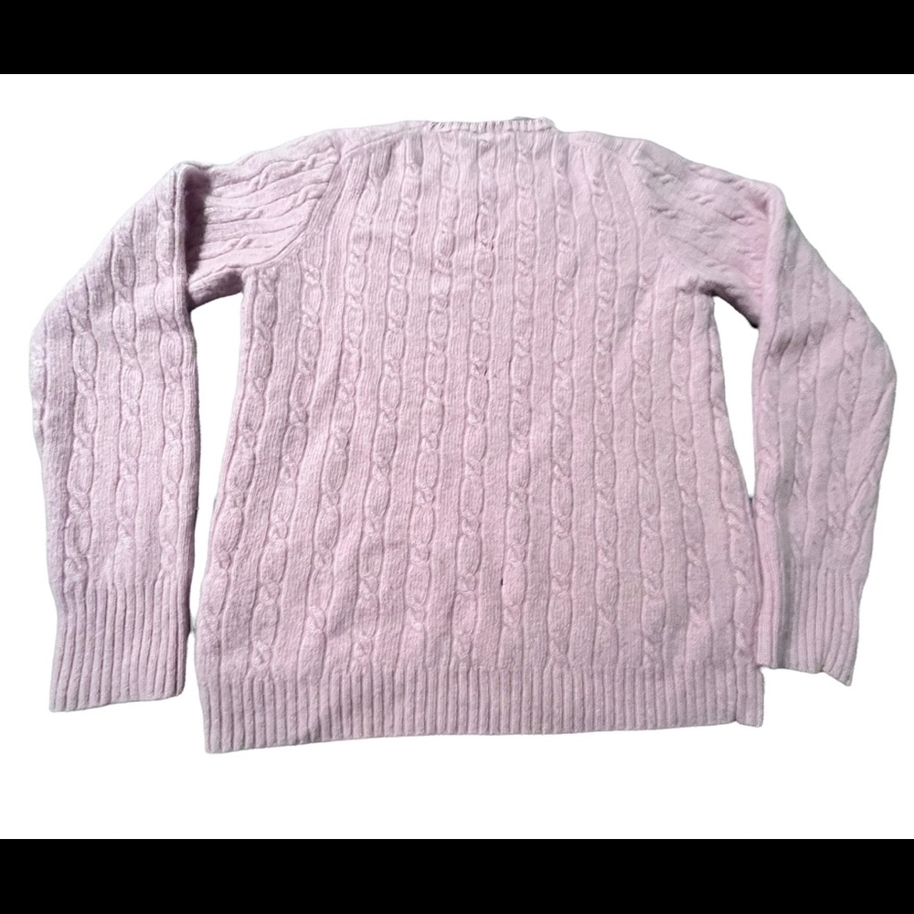 J.Crew Cashmere Merino Wool Sweater Pink Size Small